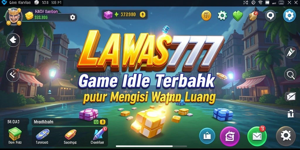 Tampilan menarik dari gameplay LAWAS777 saat mengumpulkan sumber daya.