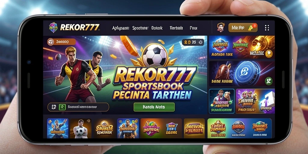 Tampilan gameplay REKOR777 yang menarik dan interaktif untuk taruhan Sportsbook.