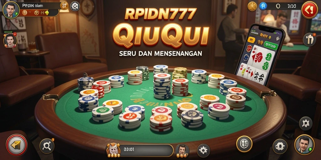Gameplay seru QiuQiu di aplikasi RPIDN777.